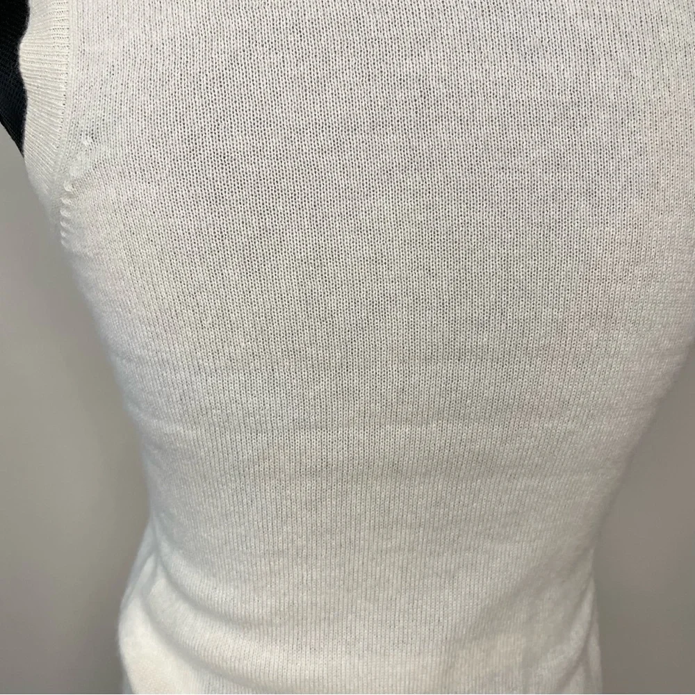 Ralph Lauren Top Sleeveless Tank Cashmere Luxury Purple Label Cream Ivory Small - Picture 5 of 12